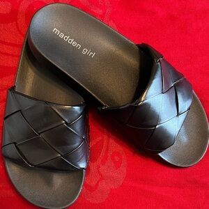 Madden Girl Black Sandals